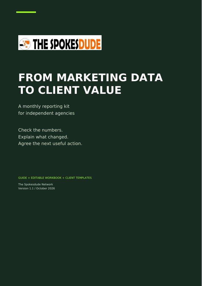 Cover of the From Marketing Data to Client Value guide